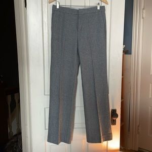 NWOT Banana Republic Gray Wool Blend Trouser Size 8